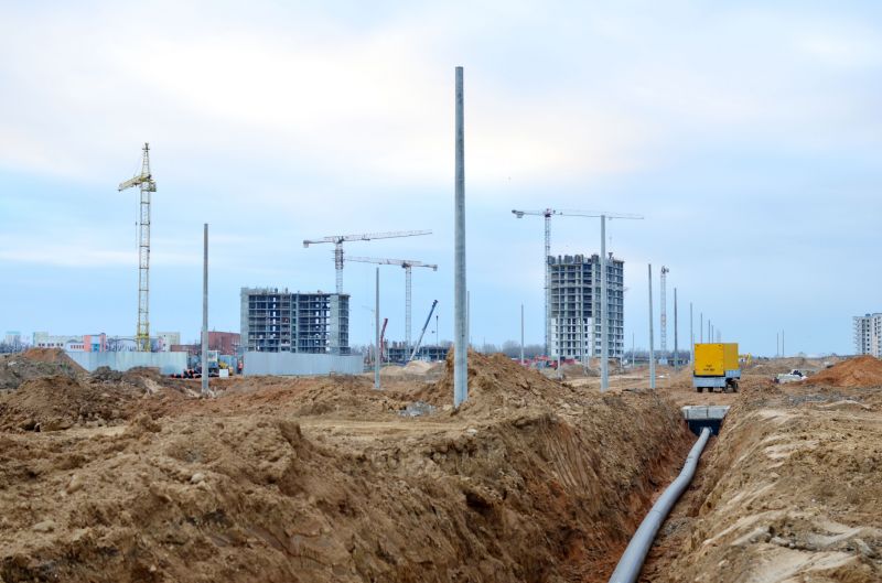 Main Water Line Installation detail