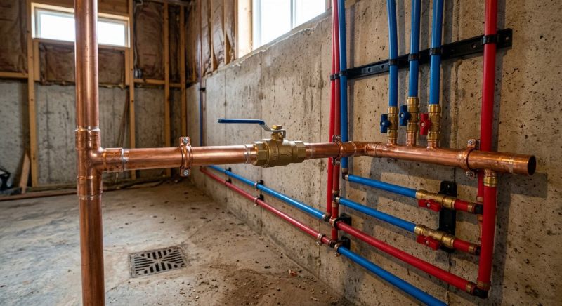 Water Line Installation project example